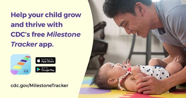 Help your child grow and thrive with CDCs free Milestone Tracker app. cdc.gov/milestonetracker